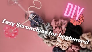 How to Make a Hair Scrunchie for Beginners - DIY  @ianksora