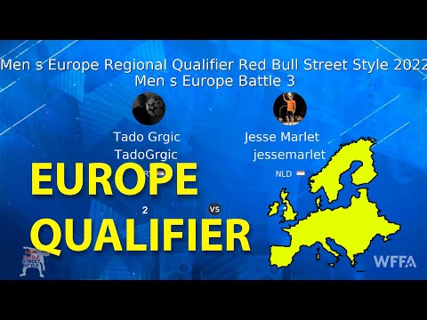 Tado Grgic (CRO) vs Jesse Marlet (NED) | EUROPE QUALIFIER REDBULL STREET STYLE RBSS 2022