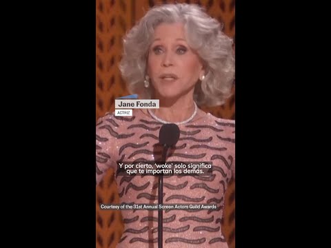 El discurso de Jane Fonda sobre la actual situación en EE UU: “Es serio, colegas, seamos valientes”