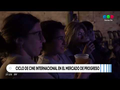 Se realiza ciclo de cine internacional en el Mercado de Progreso de Santa Fe