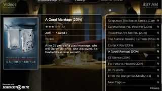 Kodi black glass nova custom build