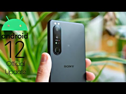 Sony Xperia 1 II Official Android 12 Update (RELEASED)