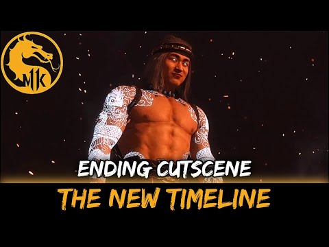 Fire God Liu Kang Creates The New Timeline (Ending Cutscene) | Mortal Kombat 11
