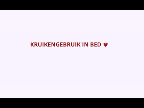 Instructievideos MoriaenKraamzorg, Kruiken in bed