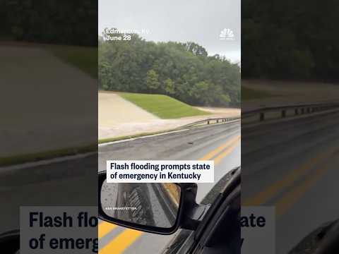 Flash flooding prompts state of emergency in Kentucky