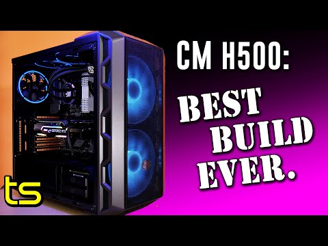 BEST BUILD EVER- Cooler Master H500 is spacious
