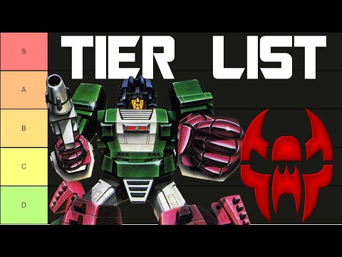 Tier Listing EVERY G1 Transformers Gimmick