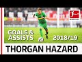 Thorgan Hazard - All Goals and Assists 2018/19