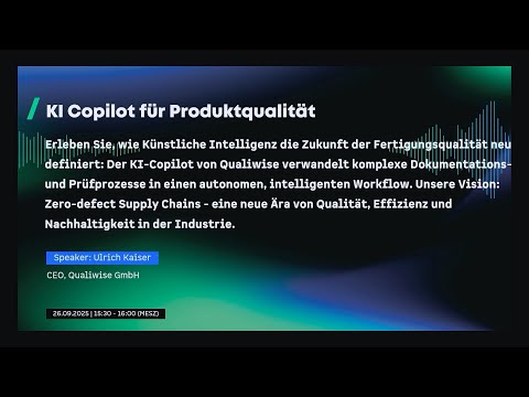 EMO Innovation Stage | Qualiwise (EN)