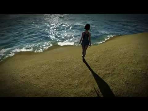 A Lonely Girl on the Beach - A Short CGI Scene