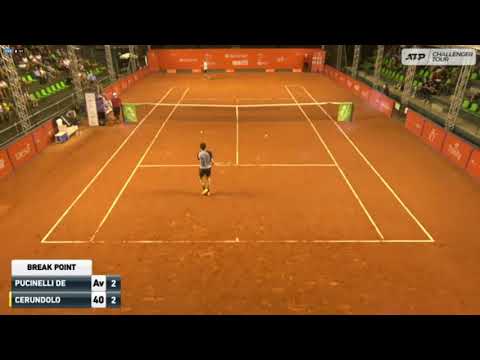 Matheus Pucinelli De Almeida (BRA) vs Juan Manuel Cerundolo (ARG) Campinas challenger 1 Round