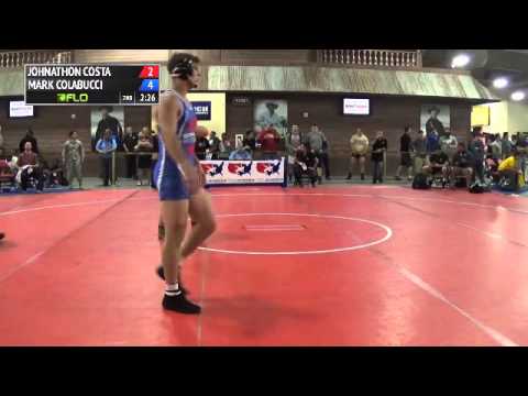 86 kg CR3 - Johnathon Costa (San Francisco State) vs Mark Colabucci (Terrapin WC)