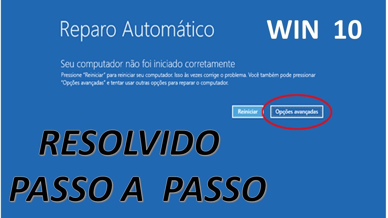 Windows 10 não inicia - Resolvido passo a passo (Setembro 2017)