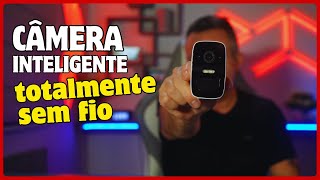 SMART CAMERA WITH BATTERY🔋, totally WIRELESS, DOES NOT need a POWER SOCKET - Full access via APP