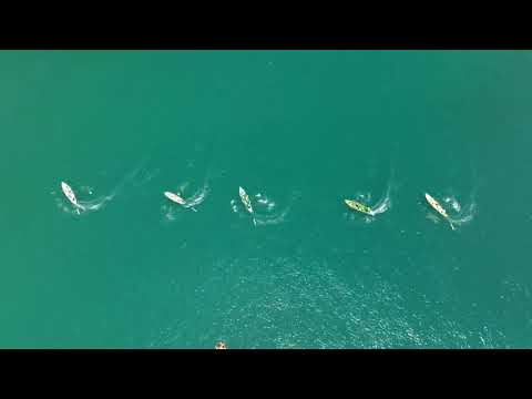 Enchiladas: round 3, heat 4 of the u23 Female Surf Boat Short Course Championships - SLSA footage