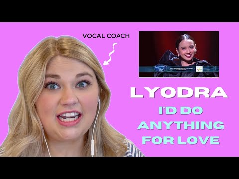 LYODRA | "I'd Do Anything For Love" | Vocal Coach Reacts