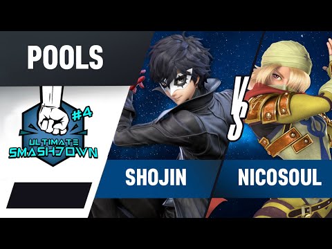 Ultimate Smashdown #4 | Pools - Shojin (Joker) vs. NicoSoul (Sheik)