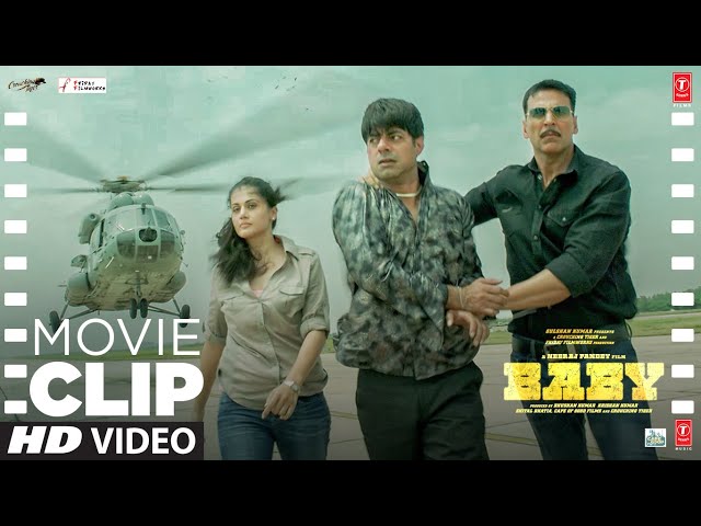 BABY: "Hotel Fight Scene🔥" | Akshay Kumar | Neeraj P | Bhushan K | Movie Clip