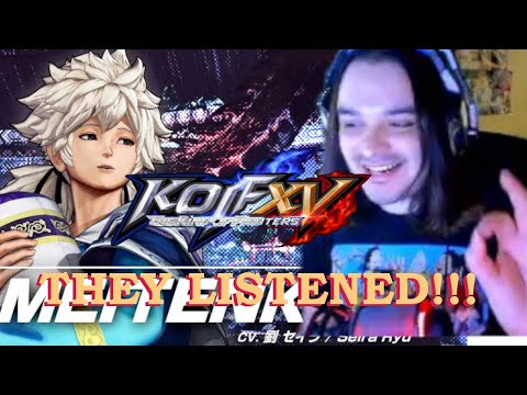BONKOTZU REACTS: KOF XV Meitenkun Character Trailer