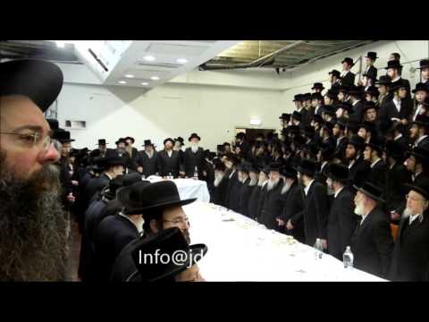 Lelov Rebbe Commemorating His Grandfather's Yahrtzeit -Teves 5776