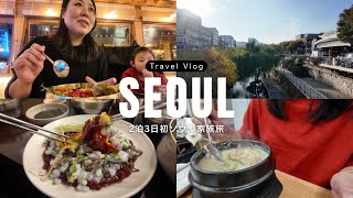 VLOG｜初めての韓国ソウル旅🇰🇷景福宮・博物館・ミシュラン店を巡る2泊3日