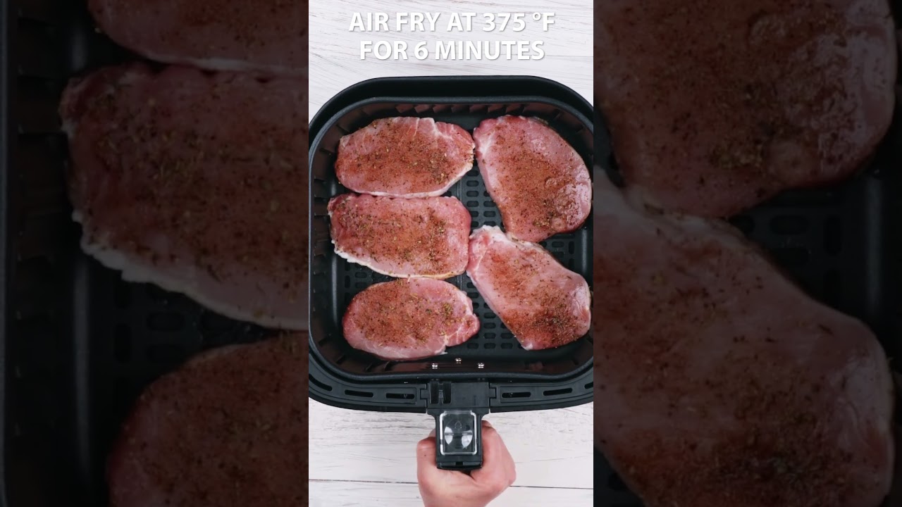 15-Min Air Fryer Pork Chops – So Juicy & Easy!