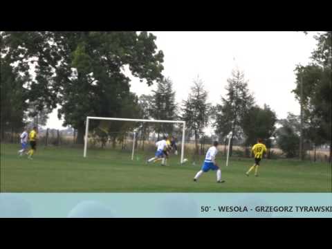 Wesoła Zadąbrowie - Santos Piwoda 0:1. Skrót meczu 22.09.13.