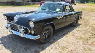 1955 Ford Thunderbird Walk Around and Drive By