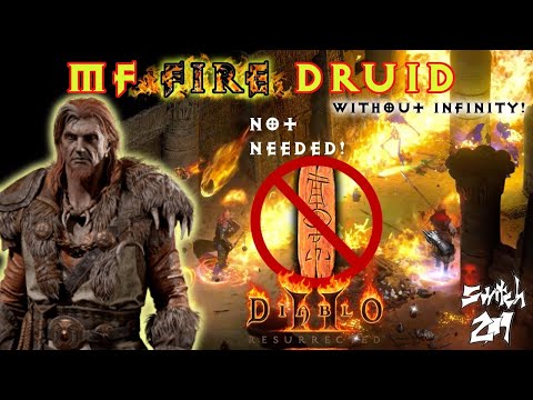 Endgame Magic Find Fire Druid Without Infinity Build Guide: Fun And Viable! - Diablo 2 Resurrected
