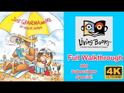 Living Books: Just Grandma & Me [PC] Full Walkthrough - 4K60ᶠᵖˢ UHD