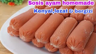 Download lagu CARA MEMBUAT SOSIS AYAM ALA RUMAHAN YANG  KENYAL DAN ENAK mp3