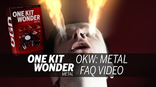 Video thumbnail for One Kit Wonder: Metal - FAQ Video by GetGood Drums