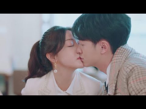 The ceo acts coquettishly and wants to kiss, and the coquettish wife kisses him in public,