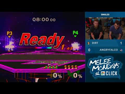 Melee Mondays at Click #11 — Singles — Dirt vs AngryFalco