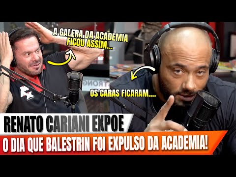 RENATO CARIANI EXPOE O DIA QUE JULIO BALESTRIN FOI EXPULSO DA ACADEMIA!