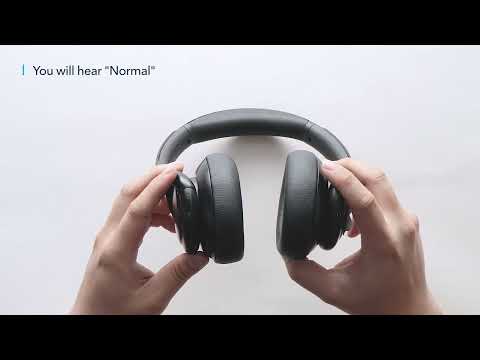 How to Turn On Noise Cancellation and Transparency Modes for Q30 | soundcore Support