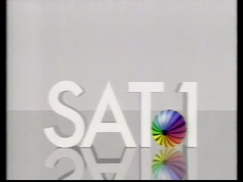 SAT.1 Blick, Werbung, Programmansage und Beginn von 20 Mädchen und die Pauker - 1990