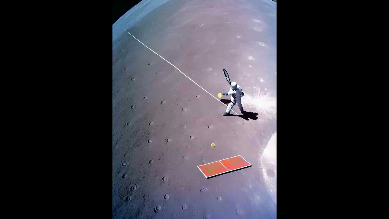 Pickle Ball On The Moon