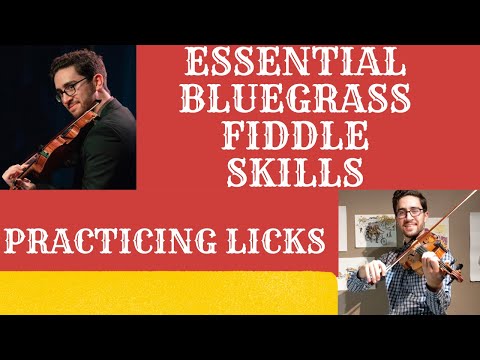 How to Practice Fiddle Licks Using a Monroe and Bobby Hicks Style Lick