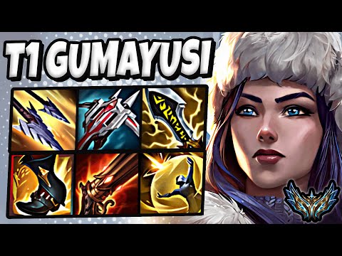 T1 Gumayusi Caitlyn vs Xayah [ ADC ] Korea Challenger Patch 25.13