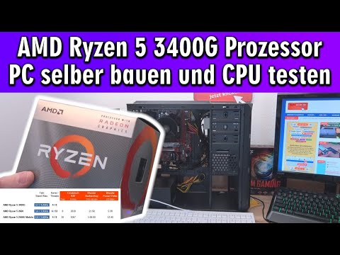 AMD Ryzen 5 PC mit Vega 11 selber bauen und vergleichen ⭐ Prozessor + GPU Benchmark