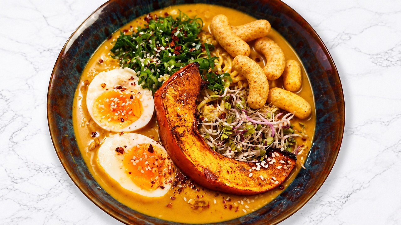 Peanut Pumpkin Miso Ramen video