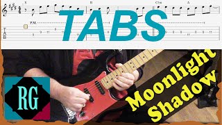 âde How to really play Moonlight Shadow with TABS + Guitar Pro Lesson