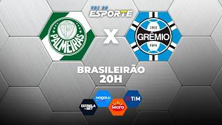 PALMEIRAS X GRÊMIO - AO VIVO | CAMPEONATO BRASILEIRO – 02/04/2026