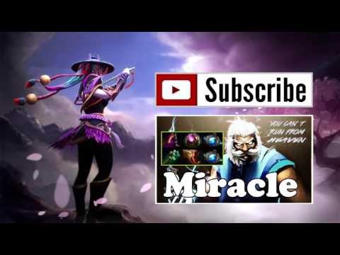 1 vs 5 Miracle Ember Spirit 1 Kill Per Min 9000 MMR Dota 2