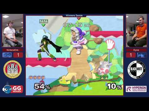 GG Bergen 26.10.19 - NintendOrk vs Dyne - Winners Semis - Melee