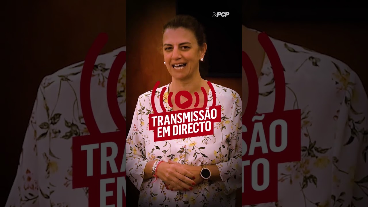 Anúncio de transmissão em directo: Greve Geral