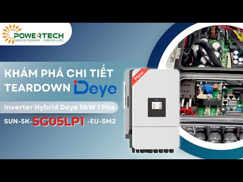 Khám phá bên trong Inverter Hybrid Deye SUN 5K SG05LP1 EU SM2: Có nâng cấp gì mới ?