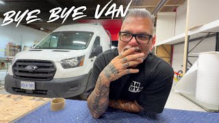 Last Night Sleeping In My Camper Van. CLEAN OUT For DROP OFF