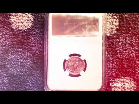 Roman Empire Coins - Severus Alexander AD 225 Denarius (Silver Coins)